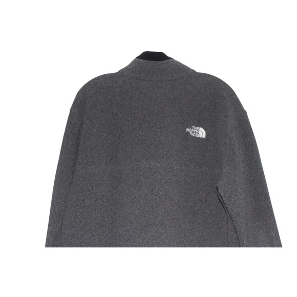 The North Face Men’s Large 1/4 Quarter Zip Pullover Gray Fleece Sweatshirt - Picture 7 of 8